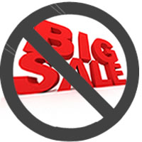 Big Sale -- Not!