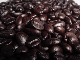 black oily coffee